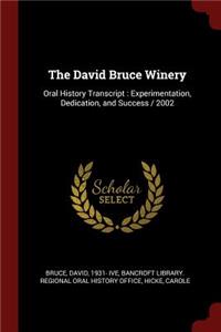 The David Bruce Winery