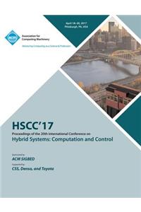 HSCC 17 20th International Conference on Hybrid Systems