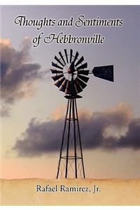 Thoughts and Sentiments of Hebbronville