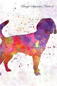 Beagle September Notebook Beagle Record, Log, Diary, Special Memories, To Do List, Academic Notepad, Scrapbook & More