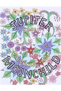 Jupiter Moonchild, Adult Colouring Book, 2