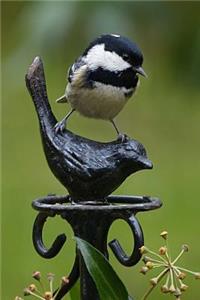 Bird on a Bird Statue in the Park Journal