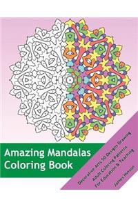 Amazing Mandalas Coloring Book