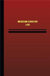 Museum Curator Log (Logbook, Journal - 124 pages, 6 x 9 inches)