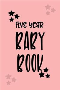 Five Year Baby Book
