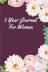 5 Year Journal for Women