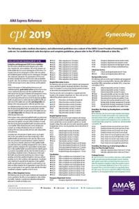 Erc-CPT 2019 Gynecology