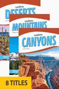 Landforms (Paperback Set of 8)