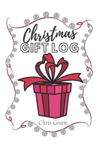 Christmas Gift Log: Record Keeper - Gift Tracker Notebook - Gift Registry - Recorder - Organizer - Keepsake for Bridal Shower - Wedding Party - Gift-Log-Flower-Page-tri