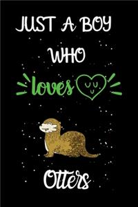 Just A Boy Who Loves Otters