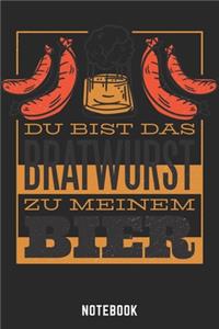 Bratwurst Zu Meinem Bier Notebook