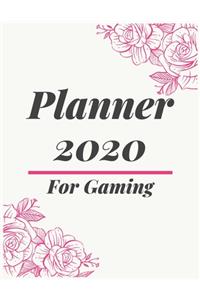 Planner 2020 for Gaming