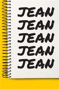 Name JEAN A beautiful personalized