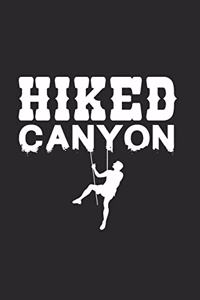 Canyoning Notebook