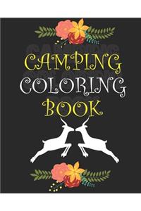 Camping Coloring Book