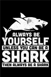 Always Be Yourself Unless You can Be a Shark Then Always Be a Shark