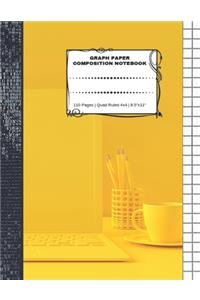 Graph Paper Composition Notebook