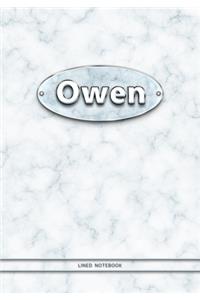 Owen - Lined Notebook