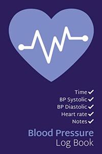 Blood Pressure Log Book