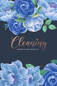 Cleaning schedule and checklist
