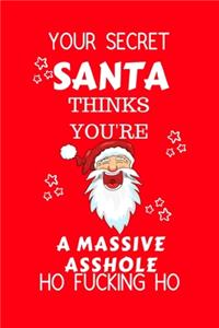 Your Secret Santa Thinks You're A A Massive Asshole Ho Fucking Ho