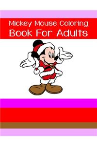 Mickey Mouse Coloring Book For Adults
