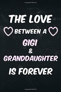 The love between a Gigi & Granddaughter is forever
