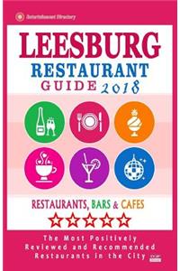 Leesburg Restaurant Guide 2018
