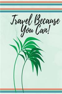 Travel Because You Can