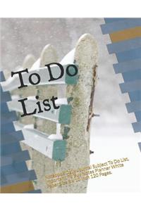 To Do List