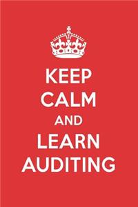 Keep Calm and Learn Auditing: Auditing Designer Notebook