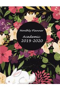 Monthly Planner Academic 2019-2020