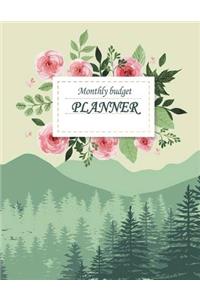 Monthly budget planner