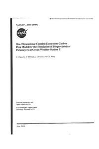 One-Dimensional Coupled Ecosystem-Carbon Flux Model for the Simulation of Biogeochemical Parameters at Ocean Weather Station P