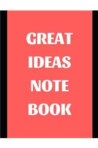 Great Ideas Notebook