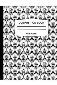 Wide Ruled Composition Book