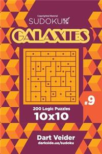 Sudoku Galaxies - 200 Logic Puzzles 10x10 (Volume 9)