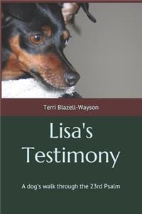 Lisa's Testimony