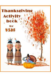 Thanksgiving Activity book for kids