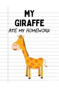 My Giraffe Ate My Homework