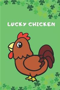 Lucky Chicken Journal Notebook