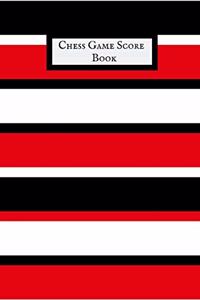 Chess Game Score Book