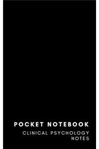 Pocket Notebook Clinical Psychology Notes