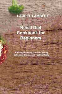 Renal Diet Cookbook for beginners