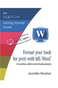 Format your book for print with MS Word(R)