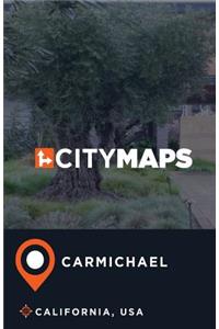 City Maps Carmichael California, USA
