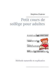 Petit cours de solfège pour adultes