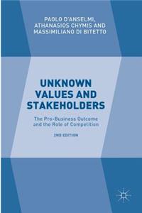 Unknown Values and Stakeholders
