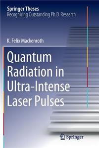 Quantum Radiation in Ultra-Intense Laser Pulses