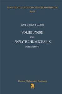 Vorlesungen Über Analytische Mechanik
